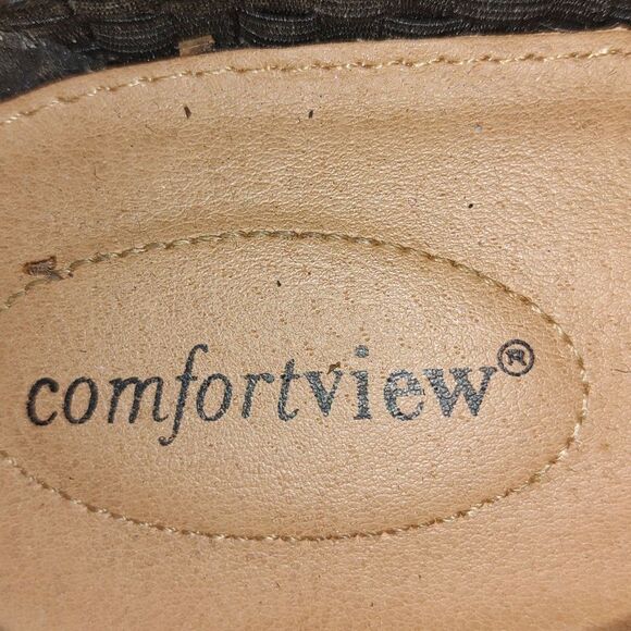Comfortview Helena black Sz 12.5W Sz 12.5 Wide EUC - Picture 6 of 7